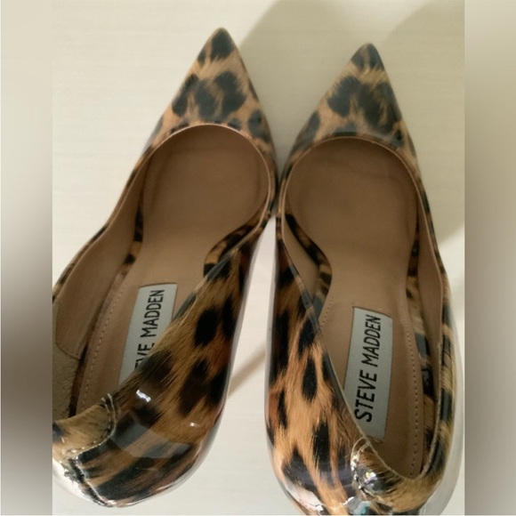 Leopard Print Daisie stiletto heels - Picture 3 of 5